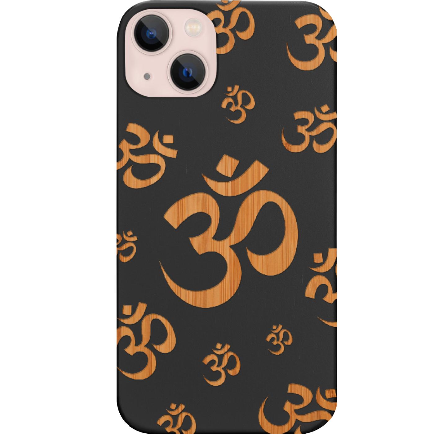 Om Pattern - Engraved Phone Case for iPhone 15/iPhone 15 Plus/iPhone 15 Pro/iPhone 15 Pro Max/iPhone 14/
    iPhone 14 Plus/iPhone 14 Pro/iPhone 14 Pro Max/iPhone 13/iPhone 13 Mini/
    iPhone 13 Pro/iPhone 13 Pro Max/iPhone 12 Mini/iPhone 12/
    iPhone 12 Pro Max/iPhone 11/iPhone 11 Pro/iPhone 11 Pro Max/iPhone X/Xs Universal/iPhone XR/iPhone Xs Max/
    Samsung S23/Samsung S23 Plus/Samsung S23 Ultra/Samsung S22/Samsung S22 Plus/Samsung S22 Ultra/Samsung S21