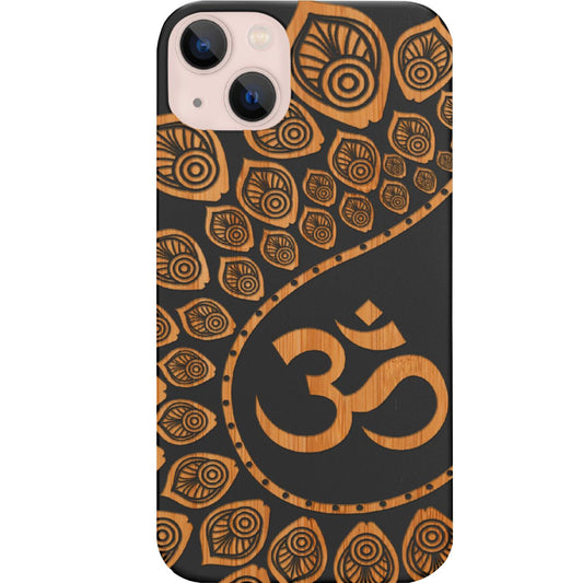 Om Side Mandala - Engraved Phone Case for iPhone 15/iPhone 15 Plus/iPhone 15 Pro/iPhone 15 Pro Max/iPhone 14/
iPhone 14 Plus/iPhone 14 Pro/iPhone 14 Pro Max/iPhone 13/iPhone 13 Mini/
iPhone 13 Pro/iPhone 13 Pro Max/iPhone 12 Mini/iPhone 12/
iPhone 12 Pro Max/iPhone 11/iPhone 11 Pro/iPhone 11 Pro Max/iPhone X/Xs Universal/iPhone XR/iPhone Xs Max/
Samsung S23/Samsung S23 Plus/Samsung S23 Ultra/Samsung S22/Samsung S22 Plus/Samsung S22 Ultra/Samsung S21