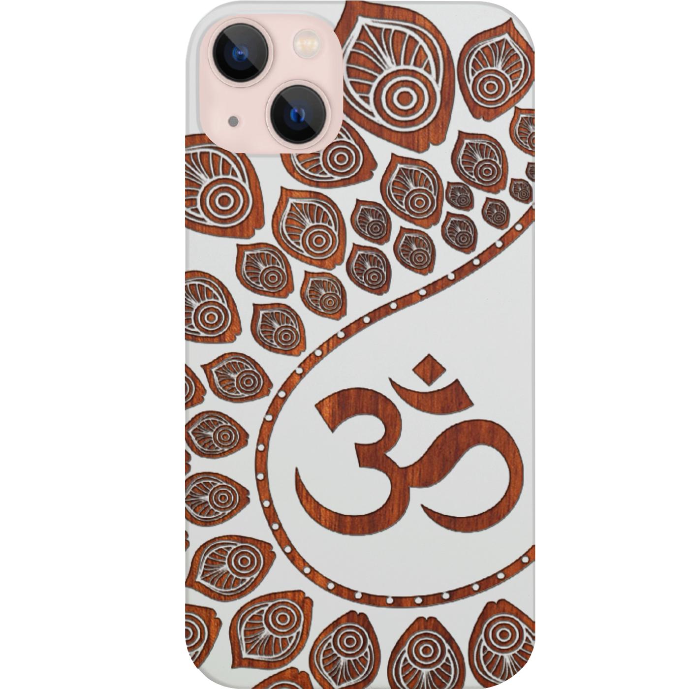 Om Side Mandala - Engraved Phone Case for iPhone 15/iPhone 15 Plus/iPhone 15 Pro/iPhone 15 Pro Max/iPhone 14/
    iPhone 14 Plus/iPhone 14 Pro/iPhone 14 Pro Max/iPhone 13/iPhone 13 Mini/
    iPhone 13 Pro/iPhone 13 Pro Max/iPhone 12 Mini/iPhone 12/
    iPhone 12 Pro Max/iPhone 11/iPhone 11 Pro/iPhone 11 Pro Max/iPhone X/Xs Universal/iPhone XR/iPhone Xs Max/
    Samsung S23/Samsung S23 Plus/Samsung S23 Ultra/Samsung S22/Samsung S22 Plus/Samsung S22 Ultra/Samsung S21