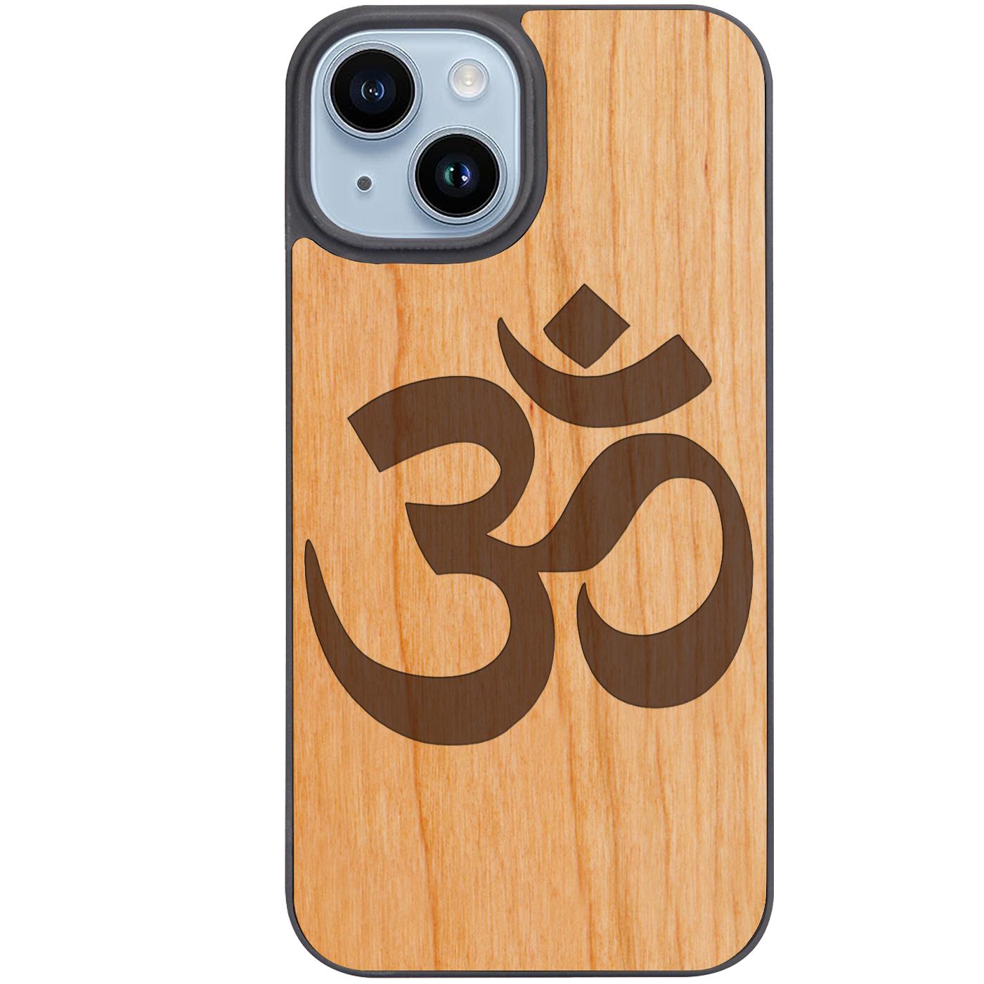 Om - Engraved Phone Case