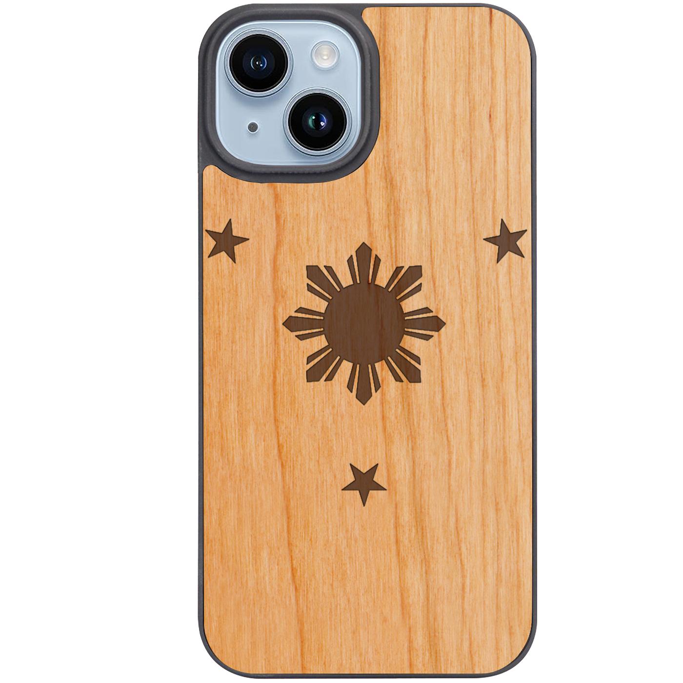 Phillipines Stars - Engraved Phone Case