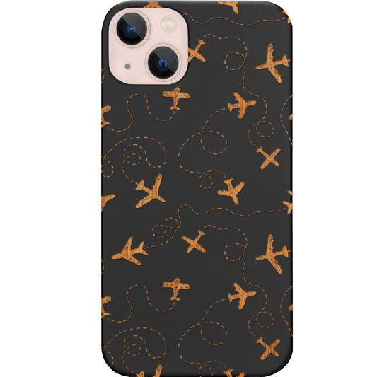 Plane Pattern - Engraved Phone Case for iPhone 15/iPhone 15 Plus/iPhone 15 Pro/iPhone 15 Pro Max/iPhone 14/
iPhone 14 Plus/iPhone 14 Pro/iPhone 14 Pro Max/iPhone 13/iPhone 13 Mini/
iPhone 13 Pro/iPhone 13 Pro Max/iPhone 12 Mini/iPhone 12/
iPhone 12 Pro Max/iPhone 11/iPhone 11 Pro/iPhone 11 Pro Max/iPhone X/Xs Universal/iPhone XR/iPhone Xs Max/
Samsung S23/Samsung S23 Plus/Samsung S23 Ultra/Samsung S22/Samsung S22 Plus/Samsung S22 Ultra/Samsung S21