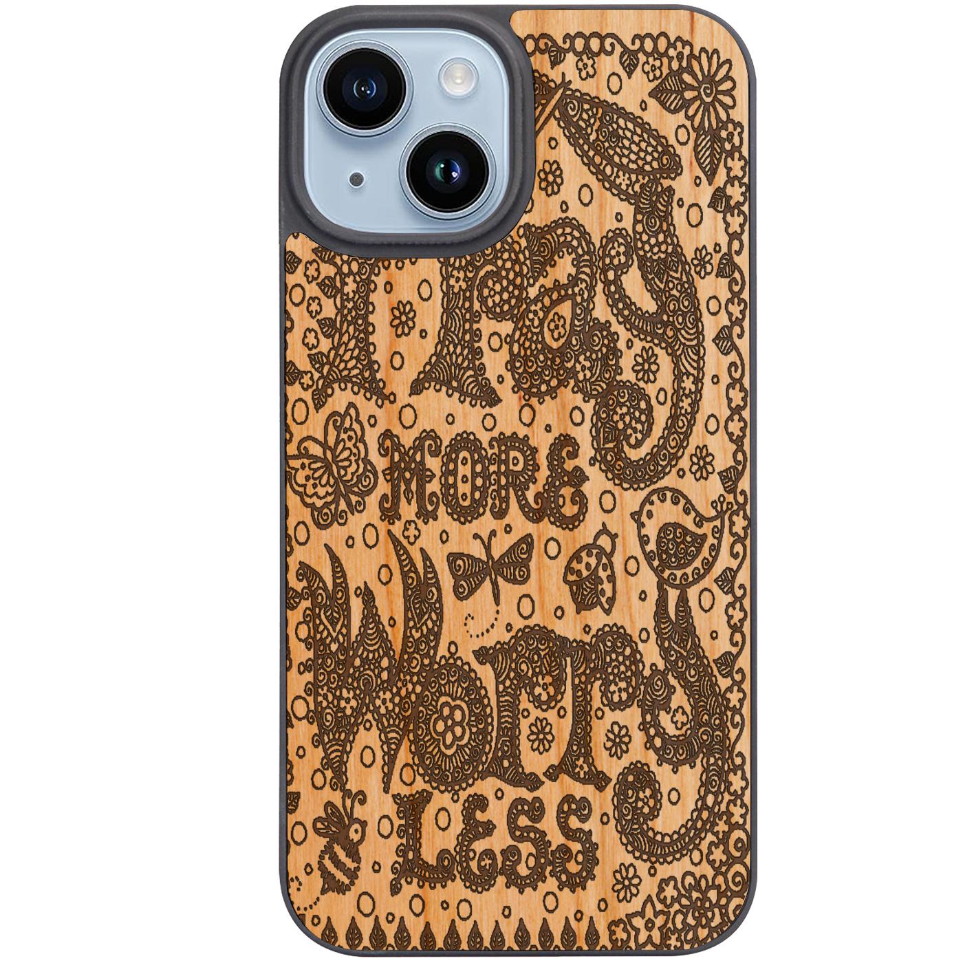 Pray More - Engraved Phone Case