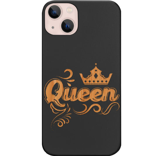 Queen 1 - Engraved Phone Case for iPhone 15/iPhone 15 Plus/iPhone 15 Pro/iPhone 15 Pro Max/iPhone 14/
iPhone 14 Plus/iPhone 14 Pro/iPhone 14 Pro Max/iPhone 13/iPhone 13 Mini/
iPhone 13 Pro/iPhone 13 Pro Max/iPhone 12 Mini/iPhone 12/
iPhone 12 Pro Max/iPhone 11/iPhone 11 Pro/iPhone 11 Pro Max/iPhone X/Xs Universal/iPhone XR/iPhone Xs Max/
Samsung S23/Samsung S23 Plus/Samsung S23 Ultra/Samsung S22/Samsung S22 Plus/Samsung S22 Ultra/Samsung S21
