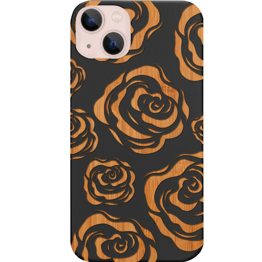 Rose Pattern - Engraved Phone Case for iPhone 15/iPhone 15 Plus/iPhone 15 Pro/iPhone 15 Pro Max/iPhone 14/
iPhone 14 Plus/iPhone 14 Pro/iPhone 14 Pro Max/iPhone 13/iPhone 13 Mini/
iPhone 13 Pro/iPhone 13 Pro Max/iPhone 12 Mini/iPhone 12/
iPhone 12 Pro Max/iPhone 11/iPhone 11 Pro/iPhone 11 Pro Max/iPhone X/Xs Universal/iPhone XR/iPhone Xs Max/
Samsung S23/Samsung S23 Plus/Samsung S23 Ultra/Samsung S22/Samsung S22 Plus/Samsung S22 Ultra/Samsung S21