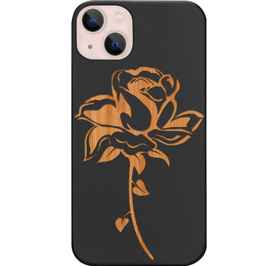 Rose with Leaf - Engraved Phone Case for iPhone 15/iPhone 15 Plus/iPhone 15 Pro/iPhone 15 Pro Max/iPhone 14/
iPhone 14 Plus/iPhone 14 Pro/iPhone 14 Pro Max/iPhone 13/iPhone 13 Mini/
iPhone 13 Pro/iPhone 13 Pro Max/iPhone 12 Mini/iPhone 12/
iPhone 12 Pro Max/iPhone 11/iPhone 11 Pro/iPhone 11 Pro Max/iPhone X/Xs Universal/iPhone XR/iPhone Xs Max/
Samsung S23/Samsung S23 Plus/Samsung S23 Ultra/Samsung S22/Samsung S22 Plus/Samsung S22 Ultra/Samsung S21