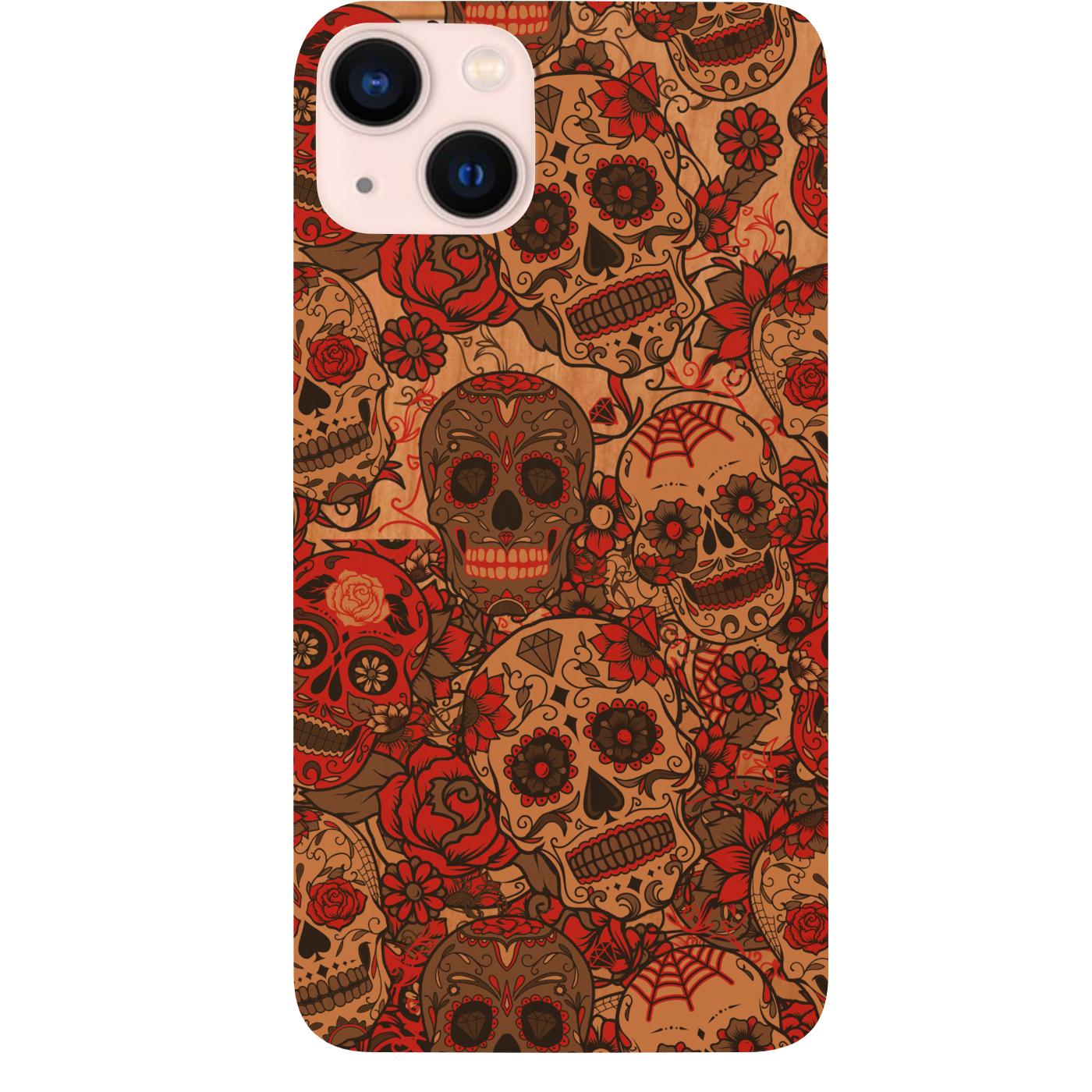 Skull Pattern - UV Color Printed Phone Case for iPhone 15/iPhone 15 Plus/iPhone 15 Pro/iPhone 15 Pro Max/iPhone 14/
    iPhone 14 Plus/iPhone 14 Pro/iPhone 14 Pro Max/iPhone 13/iPhone 13 Mini/
    iPhone 13 Pro/iPhone 13 Pro Max/iPhone 12 Mini/iPhone 12/
    iPhone 12 Pro Max/iPhone 11/iPhone 11 Pro/iPhone 11 Pro Max/iPhone X/Xs Universal/iPhone XR/iPhone Xs Max/
    Samsung S23/Samsung S23 Plus/Samsung S23 Ultra/Samsung S22/Samsung S22 Plus/Samsung S22 Ultra/Samsung S21