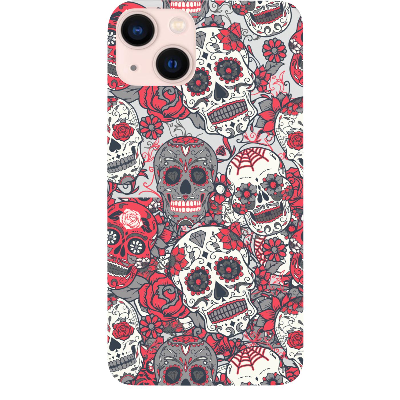 Skull Pattern - UV Color Printed Phone Case for iPhone 15/iPhone 15 Plus/iPhone 15 Pro/iPhone 15 Pro Max/iPhone 14/
    iPhone 14 Plus/iPhone 14 Pro/iPhone 14 Pro Max/iPhone 13/iPhone 13 Mini/
    iPhone 13 Pro/iPhone 13 Pro Max/iPhone 12 Mini/iPhone 12/
    iPhone 12 Pro Max/iPhone 11/iPhone 11 Pro/iPhone 11 Pro Max/iPhone X/Xs Universal/iPhone XR/iPhone Xs Max/
    Samsung S23/Samsung S23 Plus/Samsung S23 Ultra/Samsung S22/Samsung S22 Plus/Samsung S22 Ultra/Samsung S21