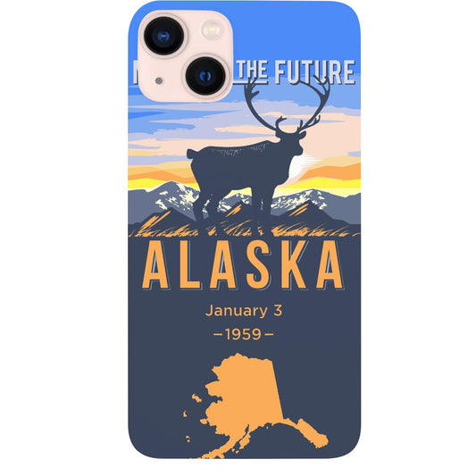 State Alaska - UV Color Printed Phone Case for iPhone 15/iPhone 15 Plus/iPhone 15 Pro/iPhone 15 Pro Max/iPhone 14/
iPhone 14 Plus/iPhone 14 Pro/iPhone 14 Pro Max/iPhone 13/iPhone 13 Mini/
iPhone 13 Pro/iPhone 13 Pro Max/iPhone 12 Mini/iPhone 12/
iPhone 12 Pro Max/iPhone 11/iPhone 11 Pro/iPhone 11 Pro Max/iPhone X/Xs Universal/iPhone XR/iPhone Xs Max/
Samsung S23/Samsung S23 Plus/Samsung S23 Ultra/Samsung S22/Samsung S22 Plus/Samsung S22 Ultra/Samsung S21