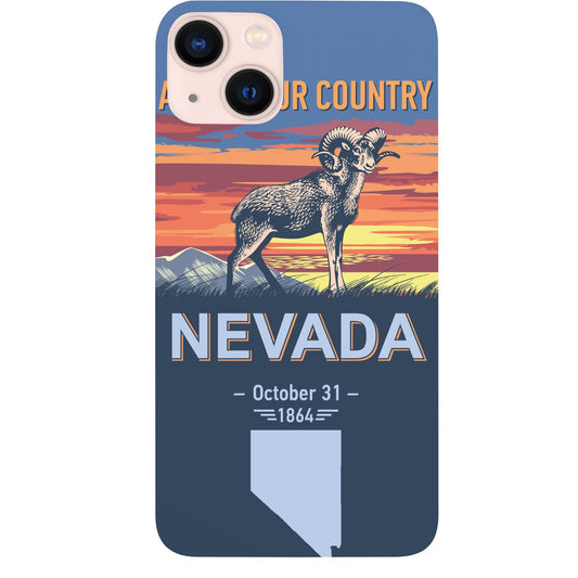 State Nevada - UV Color Printed Phone Case for iPhone 15/iPhone 15 Plus/iPhone 15 Pro/iPhone 15 Pro Max/iPhone 14/
iPhone 14 Plus/iPhone 14 Pro/iPhone 14 Pro Max/iPhone 13/iPhone 13 Mini/
iPhone 13 Pro/iPhone 13 Pro Max/iPhone 12 Mini/iPhone 12/
iPhone 12 Pro Max/iPhone 11/iPhone 11 Pro/iPhone 11 Pro Max/iPhone X/Xs Universal/iPhone XR/iPhone Xs Max/
Samsung S23/Samsung S23 Plus/Samsung S23 Ultra/Samsung S22/Samsung S22 Plus/Samsung S22 Ultra/Samsung S21