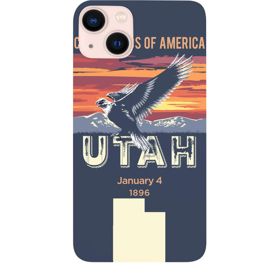State Utah - UV Color Printed Phone Case for iPhone 15/iPhone 15 Plus/iPhone 15 Pro/iPhone 15 Pro Max/iPhone 14/
iPhone 14 Plus/iPhone 14 Pro/iPhone 14 Pro Max/iPhone 13/iPhone 13 Mini/
iPhone 13 Pro/iPhone 13 Pro Max/iPhone 12 Mini/iPhone 12/
iPhone 12 Pro Max/iPhone 11/iPhone 11 Pro/iPhone 11 Pro Max/iPhone X/Xs Universal/iPhone XR/iPhone Xs Max/
Samsung S23/Samsung S23 Plus/Samsung S23 Ultra/Samsung S22/Samsung S22 Plus/Samsung S22 Ultra/Samsung S21