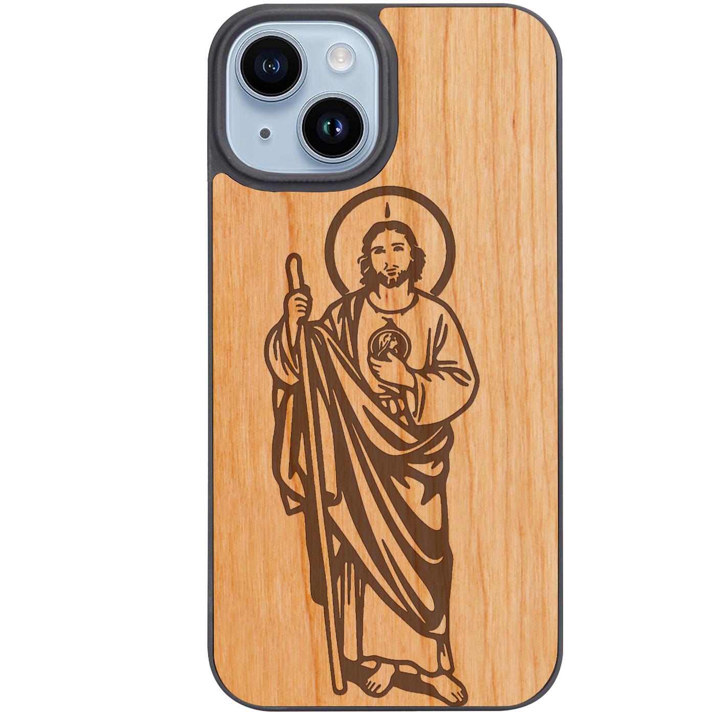 San Judas 3 - Engraved Phone Case