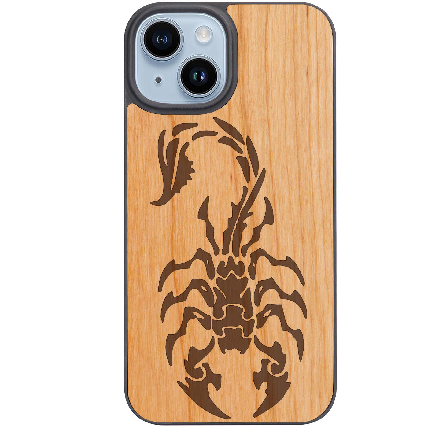 Scorpion - Engraved Phone Case