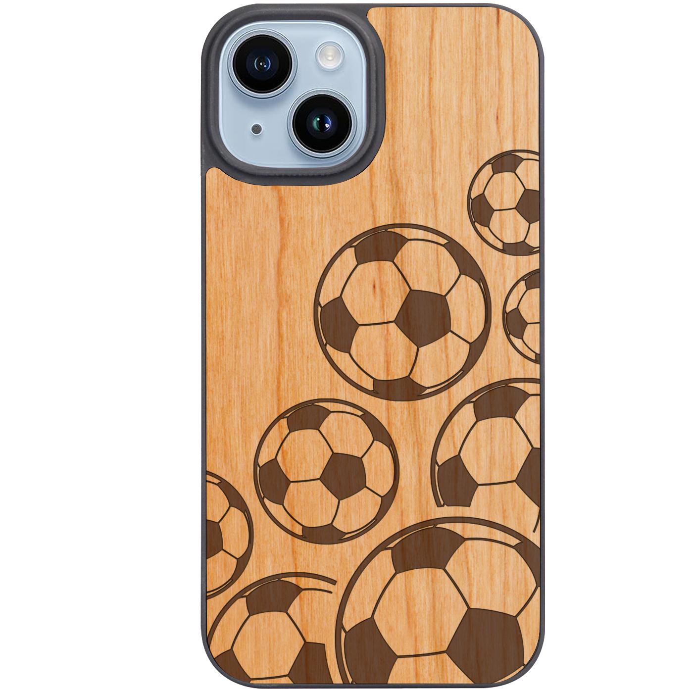 Soccer Ball - Engraved Phone Case