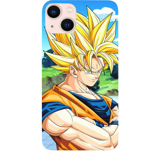 Son Goku Saiyan - UV Color Printed Phone Case for iPhone 15/iPhone 15 Plus/iPhone 15 Pro/iPhone 15 Pro Max/iPhone 14/
iPhone 14 Plus/iPhone 14 Pro/iPhone 14 Pro Max/iPhone 13/iPhone 13 Mini/
iPhone 13 Pro/iPhone 13 Pro Max/iPhone 12 Mini/iPhone 12/
iPhone 12 Pro Max/iPhone 11/iPhone 11 Pro/iPhone 11 Pro Max/iPhone X/Xs Universal/iPhone XR/iPhone Xs Max/
Samsung S23/Samsung S23 Plus/Samsung S23 Ultra/Samsung S22/Samsung S22 Plus/Samsung S22 Ultra/Samsung S21