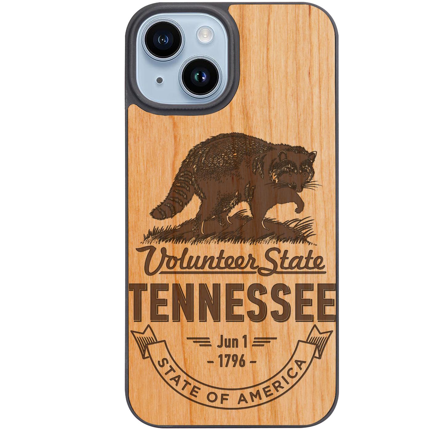 State Tennessee - Engraved Phone Case
