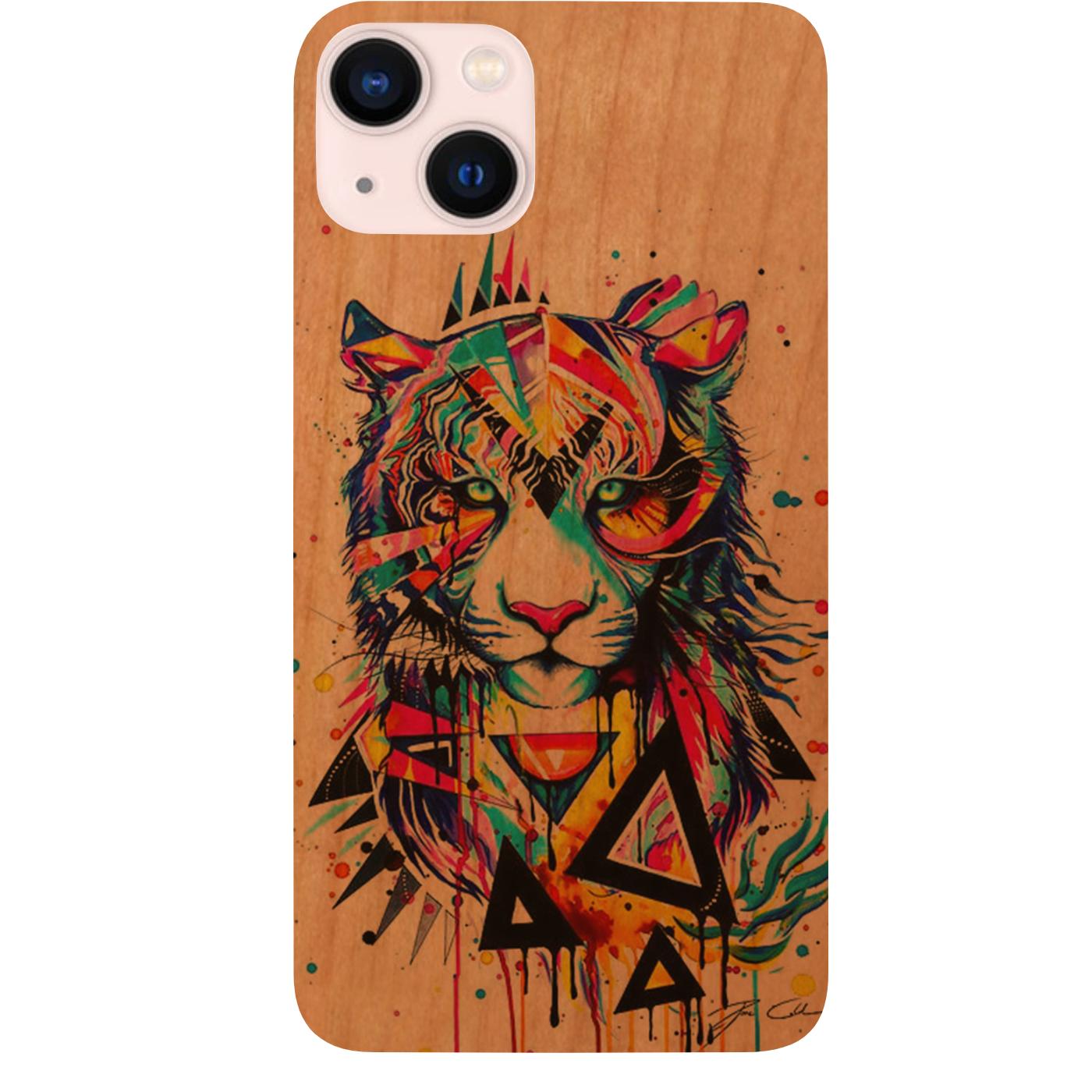 Tiger Geometric - UV Color Printed Phone Case