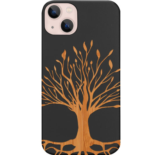 Tree with Root - Engraved Phone Case for iPhone 15/iPhone 15 Plus/iPhone 15 Pro/iPhone 15 Pro Max/iPhone 14/
iPhone 14 Plus/iPhone 14 Pro/iPhone 14 Pro Max/iPhone 13/iPhone 13 Mini/
iPhone 13 Pro/iPhone 13 Pro Max/iPhone 12 Mini/iPhone 12/
iPhone 12 Pro Max/iPhone 11/iPhone 11 Pro/iPhone 11 Pro Max/iPhone X/Xs Universal/iPhone XR/iPhone Xs Max/
Samsung S23/Samsung S23 Plus/Samsung S23 Ultra/Samsung S22/Samsung S22 Plus/Samsung S22 Ultra/Samsung S21