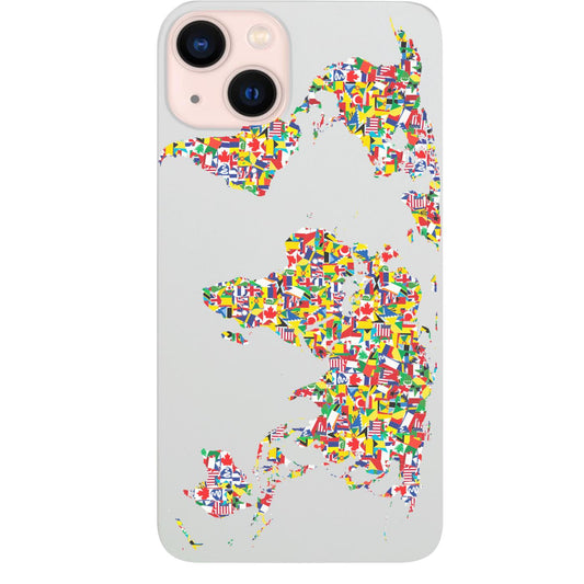 World Map Flag - UV Color Printed Phone Case for iPhone 15/iPhone 15 Plus/iPhone 15 Pro/iPhone 15 Pro Max/iPhone 14/
iPhone 14 Plus/iPhone 14 Pro/iPhone 14 Pro Max/iPhone 13/iPhone 13 Mini/
iPhone 13 Pro/iPhone 13 Pro Max/iPhone 12 Mini/iPhone 12/
iPhone 12 Pro Max/iPhone 11/iPhone 11 Pro/iPhone 11 Pro Max/iPhone X/Xs Universal/iPhone XR/iPhone Xs Max/
Samsung S23/Samsung S23 Plus/Samsung S23 Ultra/Samsung S22/Samsung S22 Plus/Samsung S22 Ultra/Samsung S21