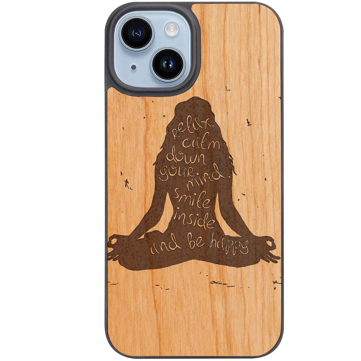 Yoga 1 - Engraved Phone Case