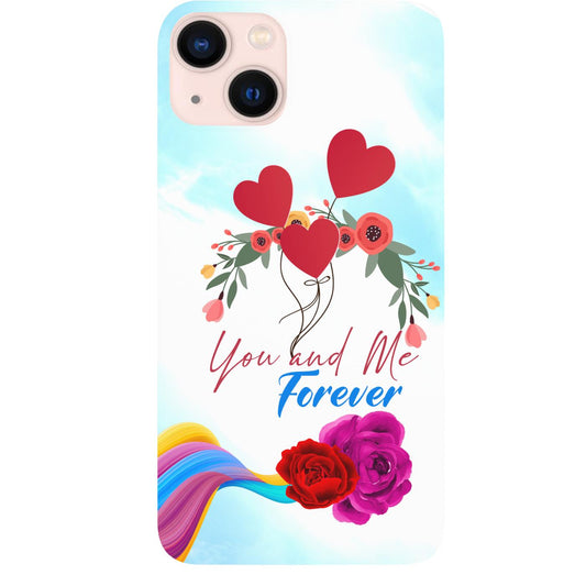 You and Me Forever - UV Color Printed Phone Case for iPhone 15/iPhone 15 Plus/iPhone 15 Pro/iPhone 15 Pro Max/iPhone 14/
iPhone 14 Plus/iPhone 14 Pro/iPhone 14 Pro Max/iPhone 13/iPhone 13 Mini/
iPhone 13 Pro/iPhone 13 Pro Max/iPhone 12 Mini/iPhone 12/
iPhone 12 Pro Max/iPhone 11/iPhone 11 Pro/iPhone 11 Pro Max/iPhone X/Xs Universal/iPhone XR/iPhone Xs Max/
Samsung S23/Samsung S23 Plus/Samsung S23 Ultra/Samsung S22/Samsung S22 Plus/Samsung S22 Ultra/Samsung S21