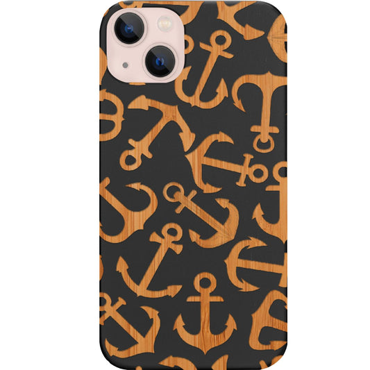 Anchors - Engraved Phone Case for iPhone 15/iPhone 15 Plus/iPhone 15 Pro/iPhone 15 Pro Max/iPhone 14/
iPhone 14 Plus/iPhone 14 Pro/iPhone 14 Pro Max/iPhone 13/iPhone 13 Mini/
iPhone 13 Pro/iPhone 13 Pro Max/iPhone 12 Mini/iPhone 12/
iPhone 12 Pro Max/iPhone 11/iPhone 11 Pro/iPhone 11 Pro Max/iPhone X/Xs Universal/iPhone XR/iPhone Xs Max/
Samsung S23/Samsung S23 Plus/Samsung S23 Ultra/Samsung S22/Samsung S22 Plus/Samsung S22 Ultra/Samsung S21