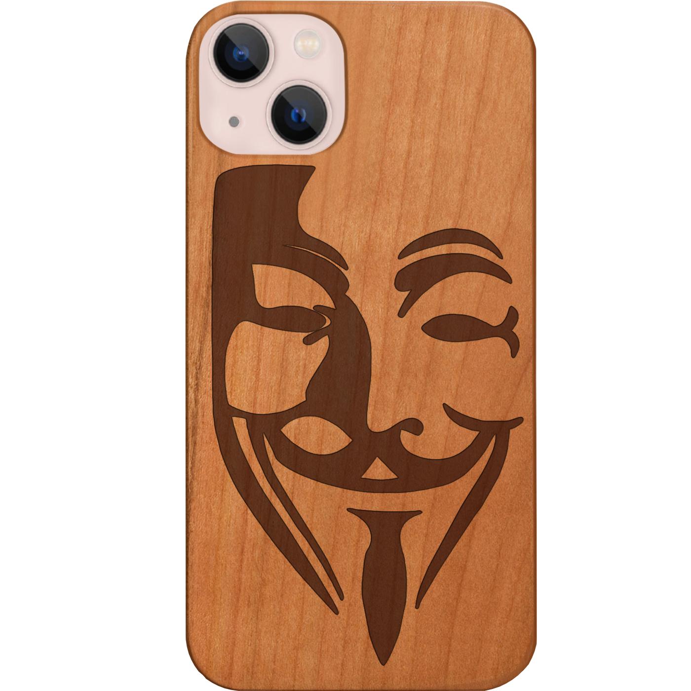 Anonymous Engraved Phone Case