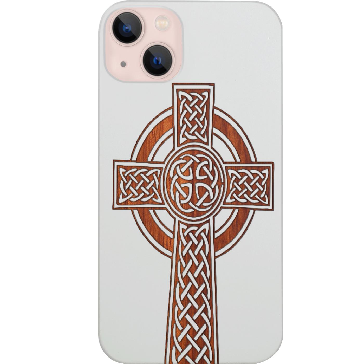 Celtic Cross - Engraved Phone Case for iPhone 15/iPhone 15 Plus/iPhone 15 Pro/iPhone 15 Pro Max/iPhone 14/
    iPhone 14 Plus/iPhone 14 Pro/iPhone 14 Pro Max/iPhone 13/iPhone 13 Mini/
    iPhone 13 Pro/iPhone 13 Pro Max/iPhone 12 Mini/iPhone 12/
    iPhone 12 Pro Max/iPhone 11/iPhone 11 Pro/iPhone 11 Pro Max/iPhone X/Xs Universal/iPhone XR/iPhone Xs Max/
    Samsung S23/Samsung S23 Plus/Samsung S23 Ultra/Samsung S22/Samsung S22 Plus/Samsung S22 Ultra/Samsung S21