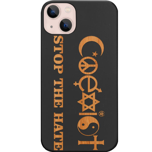 Coexist - Engraved Phone Case for iPhone 15/iPhone 15 Plus/iPhone 15 Pro/iPhone 15 Pro Max/iPhone 14/
iPhone 14 Plus/iPhone 14 Pro/iPhone 14 Pro Max/iPhone 13/iPhone 13 Mini/
iPhone 13 Pro/iPhone 13 Pro Max/iPhone 12 Mini/iPhone 12/
iPhone 12 Pro Max/iPhone 11/iPhone 11 Pro/iPhone 11 Pro Max/iPhone X/Xs Universal/iPhone XR/iPhone Xs Max/
Samsung S23/Samsung S23 Plus/Samsung S23 Ultra/Samsung S22/Samsung S22 Plus/Samsung S22 Ultra/Samsung S21