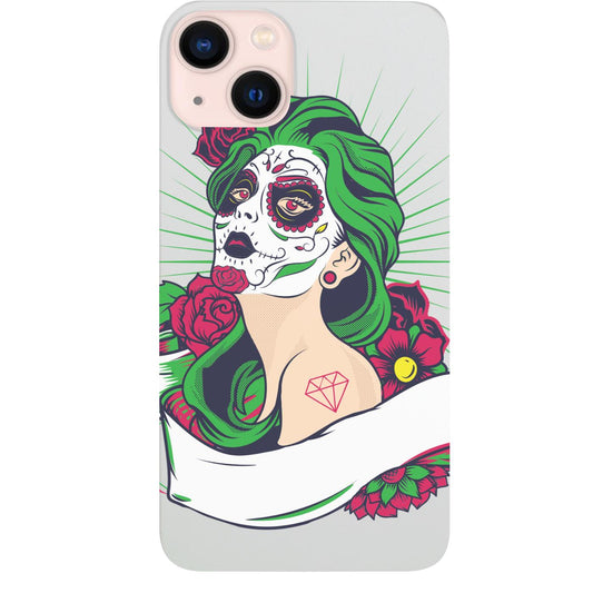 Day of Dead Girl - UV Color Printed Phone Case for iPhone 15/iPhone 15 Plus/iPhone 15 Pro/iPhone 15 Pro Max/iPhone 14/
iPhone 14 Plus/iPhone 14 Pro/iPhone 14 Pro Max/iPhone 13/iPhone 13 Mini/
iPhone 13 Pro/iPhone 13 Pro Max/iPhone 12 Mini/iPhone 12/
iPhone 12 Pro Max/iPhone 11/iPhone 11 Pro/iPhone 11 Pro Max/iPhone X/Xs Universal/iPhone XR/iPhone Xs Max/
Samsung S23/Samsung S23 Plus/Samsung S23 Ultra/Samsung S22/Samsung S22 Plus/Samsung S22 Ultra/Samsung S21