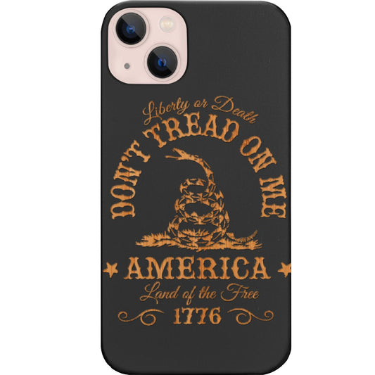 Don't Tread on me - Engraved Phone Case for iPhone 15/iPhone 15 Plus/iPhone 15 Pro/iPhone 15 Pro Max/iPhone 14/
iPhone 14 Plus/iPhone 14 Pro/iPhone 14 Pro Max/iPhone 13/iPhone 13 Mini/
iPhone 13 Pro/iPhone 13 Pro Max/iPhone 12 Mini/iPhone 12/
iPhone 12 Pro Max/iPhone 11/iPhone 11 Pro/iPhone 11 Pro Max/iPhone X/Xs Universal/iPhone XR/iPhone Xs Max/
Samsung S23/Samsung S23 Plus/Samsung S23 Ultra/Samsung S22/Samsung S22 Plus/Samsung S22 Ultra/Samsung S21