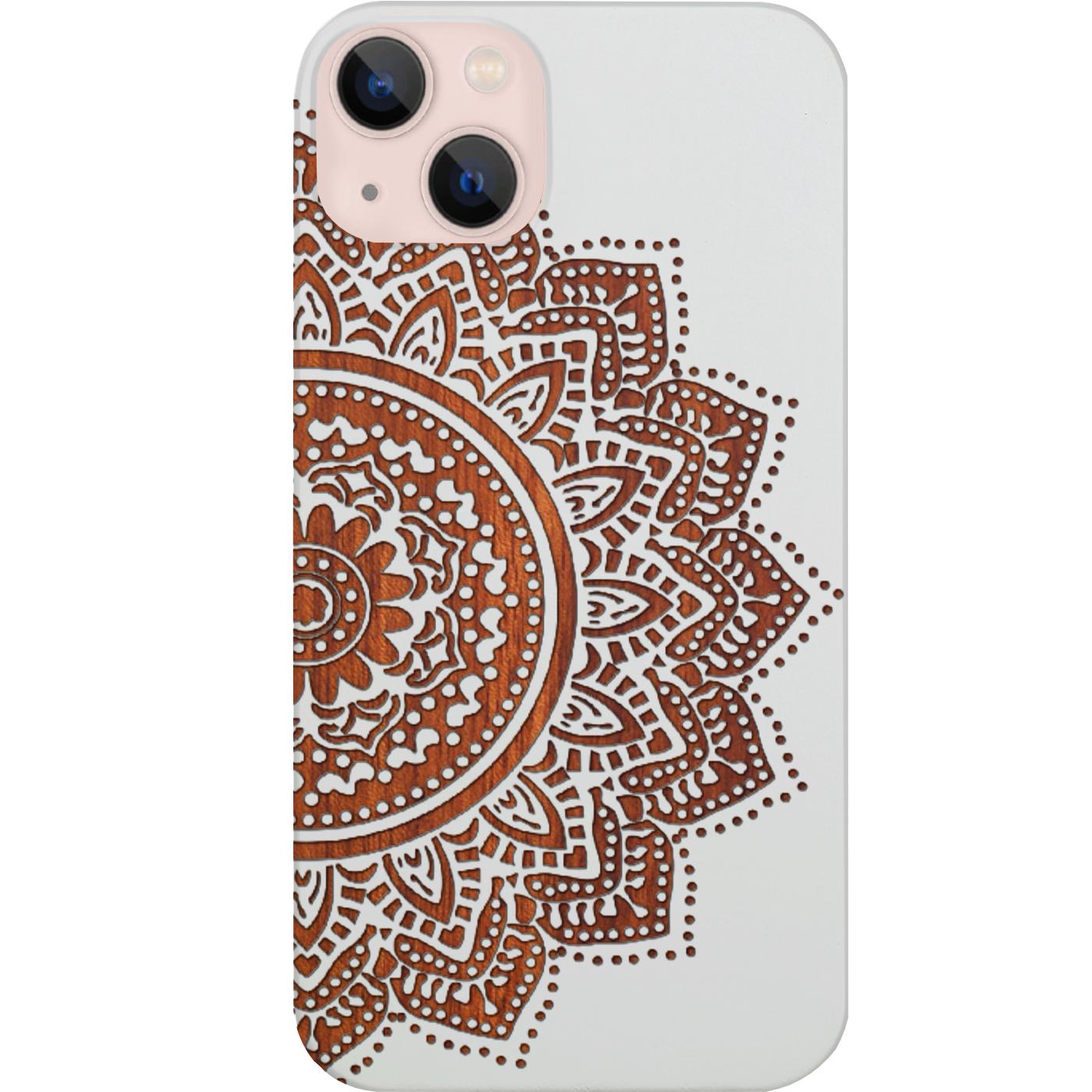 Half Mandala 1 - Engraved Phone Case for iPhone 15/iPhone 15 Plus/iPhone 15 Pro/iPhone 15 Pro Max/iPhone 14/
    iPhone 14 Plus/iPhone 14 Pro/iPhone 14 Pro Max/iPhone 13/iPhone 13 Mini/
    iPhone 13 Pro/iPhone 13 Pro Max/iPhone 12 Mini/iPhone 12/
    iPhone 12 Pro Max/iPhone 11/iPhone 11 Pro/iPhone 11 Pro Max/iPhone X/Xs Universal/iPhone XR/iPhone Xs Max/
    Samsung S23/Samsung S23 Plus/Samsung S23 Ultra/Samsung S22/Samsung S22 Plus/Samsung S22 Ultra/Samsung S21