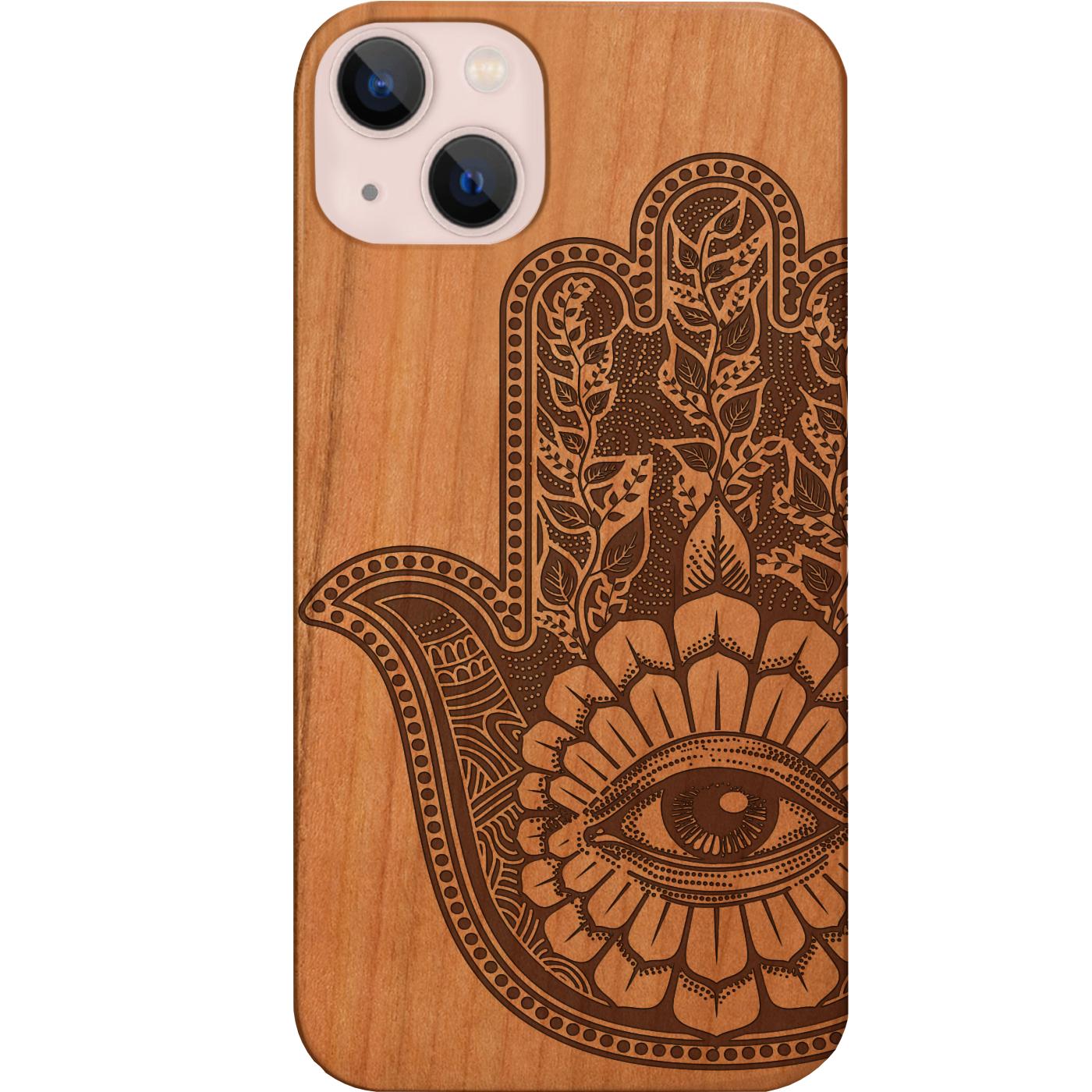 Hamsa 1 Engraved Phone Case