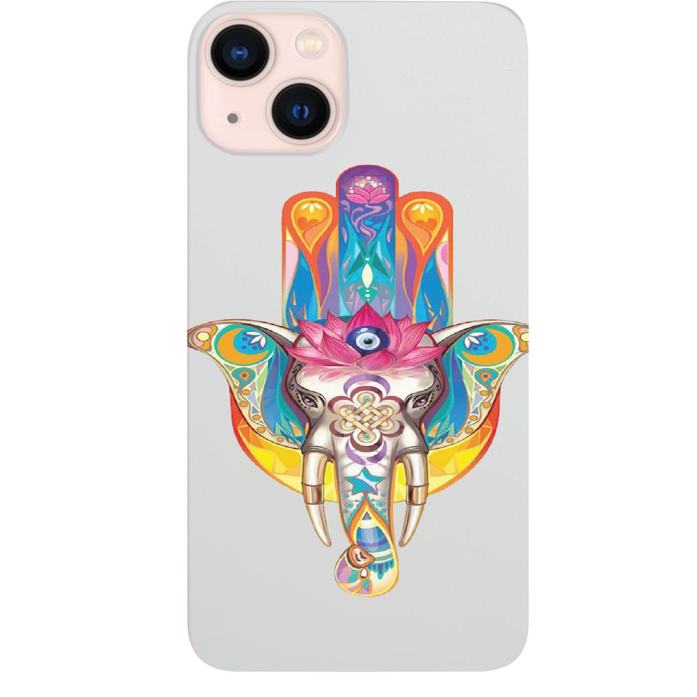 Hamsa Elephant - UV Color Printed Phone Case for iPhone 15/iPhone 15 Plus/iPhone 15 Pro/iPhone 15 Pro Max/iPhone 14/
    iPhone 14 Plus/iPhone 14 Pro/iPhone 14 Pro Max/iPhone 13/iPhone 13 Mini/
    iPhone 13 Pro/iPhone 13 Pro Max/iPhone 12 Mini/iPhone 12/
    iPhone 12 Pro Max/iPhone 11/iPhone 11 Pro/iPhone 11 Pro Max/iPhone X/Xs Universal/iPhone XR/iPhone Xs Max/
    Samsung S23/Samsung S23 Plus/Samsung S23 Ultra/Samsung S22/Samsung S22 Plus/Samsung S22 Ultra/Samsung S21