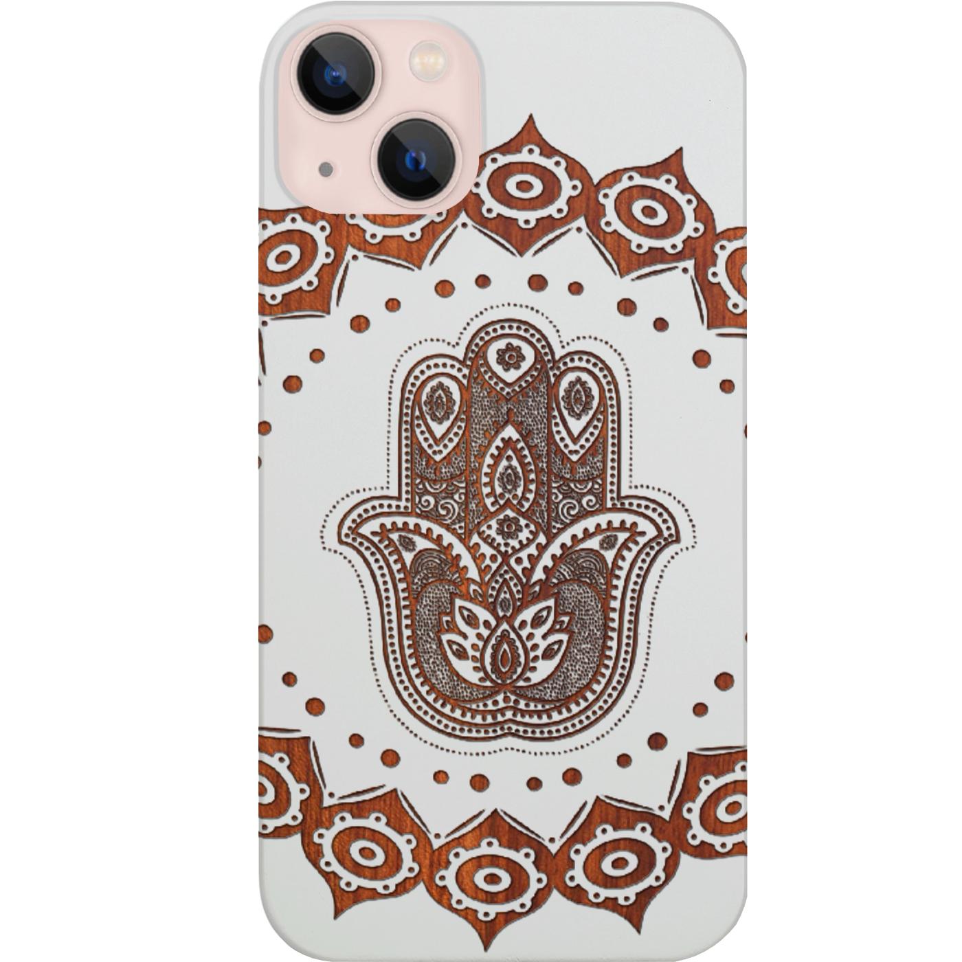 Hamsa Mandala - Engraved Phone Case for iPhone 15/iPhone 15 Plus/iPhone 15 Pro/iPhone 15 Pro Max/iPhone 14/
    iPhone 14 Plus/iPhone 14 Pro/iPhone 14 Pro Max/iPhone 13/iPhone 13 Mini/
    iPhone 13 Pro/iPhone 13 Pro Max/iPhone 12 Mini/iPhone 12/
    iPhone 12 Pro Max/iPhone 11/iPhone 11 Pro/iPhone 11 Pro Max/iPhone X/Xs Universal/iPhone XR/iPhone Xs Max/
    Samsung S23/Samsung S23 Plus/Samsung S23 Ultra/Samsung S22/Samsung S22 Plus/Samsung S22 Ultra/Samsung S21