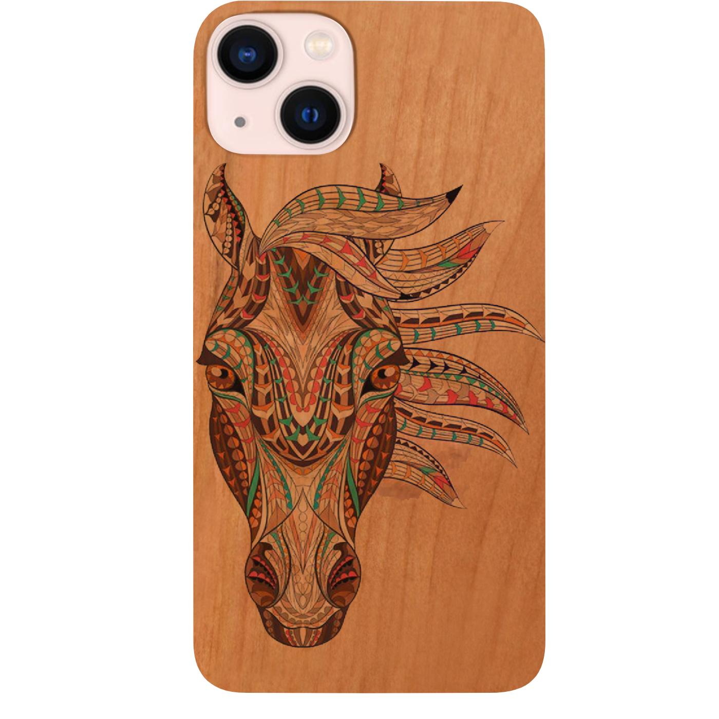 Horse Mandala UV Color Printed Phone Case