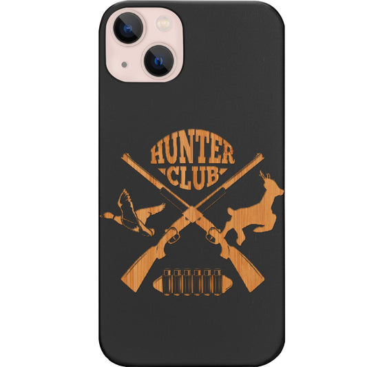 Hunter Club - Engraved Phone Case for iPhone 15/iPhone 15 Plus/iPhone 15 Pro/iPhone 15 Pro Max/iPhone 14/
iPhone 14 Plus/iPhone 14 Pro/iPhone 14 Pro Max/iPhone 13/iPhone 13 Mini/
iPhone 13 Pro/iPhone 13 Pro Max/iPhone 12 Mini/iPhone 12/
iPhone 12 Pro Max/iPhone 11/iPhone 11 Pro/iPhone 11 Pro Max/iPhone X/Xs Universal/iPhone XR/iPhone Xs Max/
Samsung S23/Samsung S23 Plus/Samsung S23 Ultra/Samsung S22/Samsung S22 Plus/Samsung S22 Ultra/Samsung S21