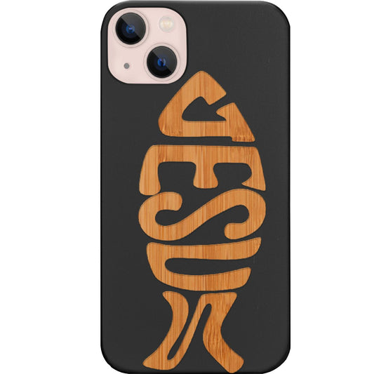 Ichthys Jesus 2 - Engraved Phone Case for iPhone 15/iPhone 15 Plus/iPhone 15 Pro/iPhone 15 Pro Max/iPhone 14/
iPhone 14 Plus/iPhone 14 Pro/iPhone 14 Pro Max/iPhone 13/iPhone 13 Mini/
iPhone 13 Pro/iPhone 13 Pro Max/iPhone 12 Mini/iPhone 12/
iPhone 12 Pro Max/iPhone 11/iPhone 11 Pro/iPhone 11 Pro Max/iPhone X/Xs Universal/iPhone XR/iPhone Xs Max/
Samsung S23/Samsung S23 Plus/Samsung S23 Ultra/Samsung S22/Samsung S22 Plus/Samsung S22 Ultra/Samsung S21