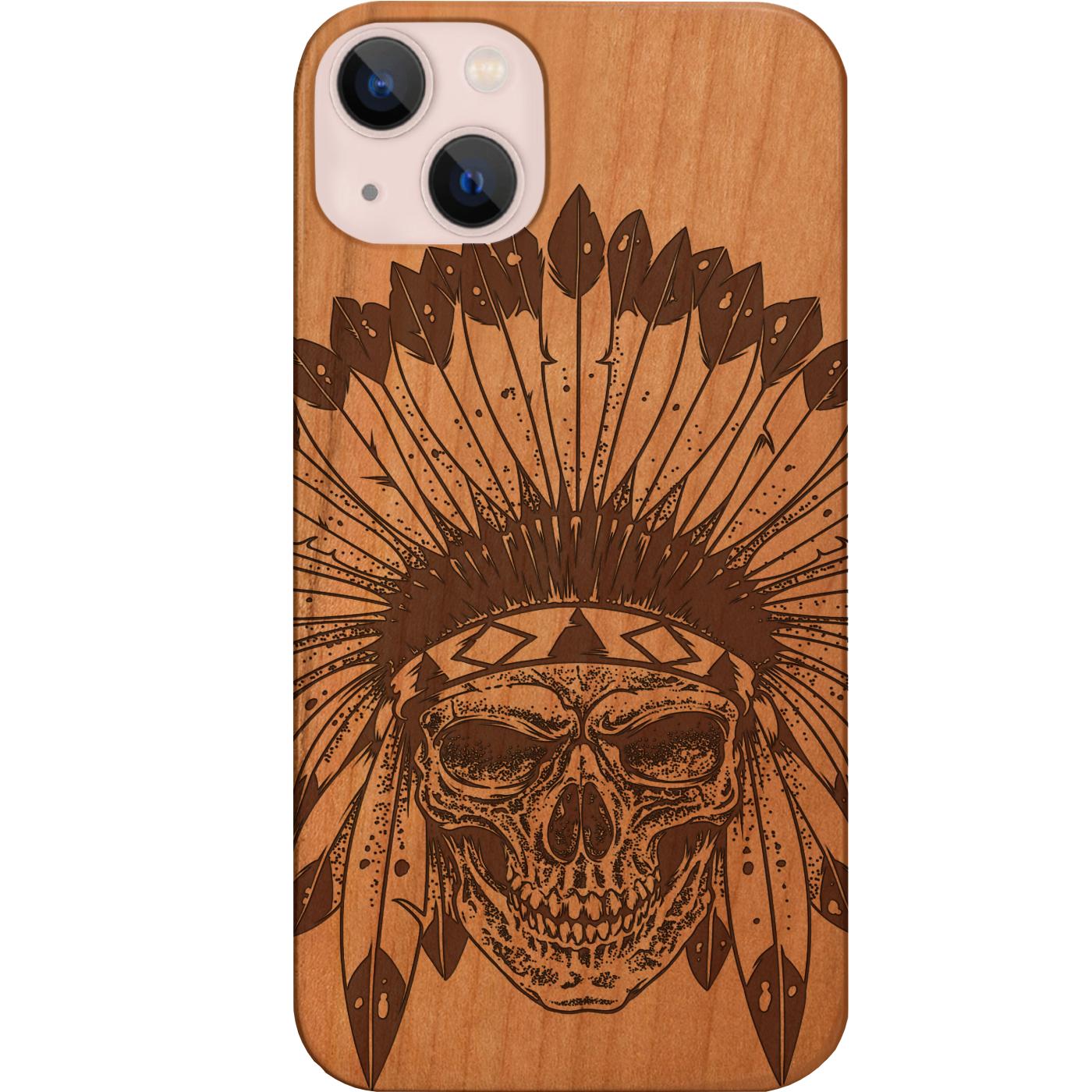 Indian Skull 2 - Engraved Phone Case for iPhone 15/iPhone 15 Plus/iPhone 15 Pro/iPhone 15 Pro Max/iPhone 14/
    iPhone 14 Plus/iPhone 14 Pro/iPhone 14 Pro Max/iPhone 13/iPhone 13 Mini/
    iPhone 13 Pro/iPhone 13 Pro Max/iPhone 12 Mini/iPhone 12/
    iPhone 12 Pro Max/iPhone 11/iPhone 11 Pro/iPhone 11 Pro Max/iPhone X/Xs Universal/iPhone XR/iPhone Xs Max/
    Samsung S23/Samsung S23 Plus/Samsung S23 Ultra/Samsung S22/Samsung S22 Plus/Samsung S22 Ultra/Samsung S21