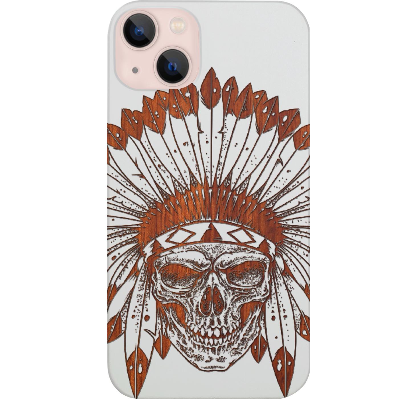 Indian Skull 2 - Engraved Phone Case for iPhone 15/iPhone 15 Plus/iPhone 15 Pro/iPhone 15 Pro Max/iPhone 14/
    iPhone 14 Plus/iPhone 14 Pro/iPhone 14 Pro Max/iPhone 13/iPhone 13 Mini/
    iPhone 13 Pro/iPhone 13 Pro Max/iPhone 12 Mini/iPhone 12/
    iPhone 12 Pro Max/iPhone 11/iPhone 11 Pro/iPhone 11 Pro Max/iPhone X/Xs Universal/iPhone XR/iPhone Xs Max/
    Samsung S23/Samsung S23 Plus/Samsung S23 Ultra/Samsung S22/Samsung S22 Plus/Samsung S22 Ultra/Samsung S21