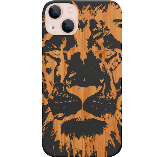 Lion Face 4 - Engraved Phone Case for iPhone 15/iPhone 15 Plus/iPhone 15 Pro/iPhone 15 Pro Max/iPhone 14/
iPhone 14 Plus/iPhone 14 Pro/iPhone 14 Pro Max/iPhone 13/iPhone 13 Mini/
iPhone 13 Pro/iPhone 13 Pro Max/iPhone 12 Mini/iPhone 12/
iPhone 12 Pro Max/iPhone 11/iPhone 11 Pro/iPhone 11 Pro Max/iPhone X/Xs Universal/iPhone XR/iPhone Xs Max/
Samsung S23/Samsung S23 Plus/Samsung S23 Ultra/Samsung S22/Samsung S22 Plus/Samsung S22 Ultra/Samsung S21