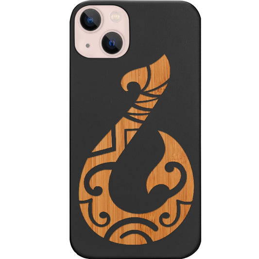 Maori Hook - Engraved Phone Case for iPhone 15/iPhone 15 Plus/iPhone 15 Pro/iPhone 15 Pro Max/iPhone 14/
iPhone 14 Plus/iPhone 14 Pro/iPhone 14 Pro Max/iPhone 13/iPhone 13 Mini/
iPhone 13 Pro/iPhone 13 Pro Max/iPhone 12 Mini/iPhone 12/
iPhone 12 Pro Max/iPhone 11/iPhone 11 Pro/iPhone 11 Pro Max/iPhone X/Xs Universal/iPhone XR/iPhone Xs Max/
Samsung S23/Samsung S23 Plus/Samsung S23 Ultra/Samsung S22/Samsung S22 Plus/Samsung S22 Ultra/Samsung S21