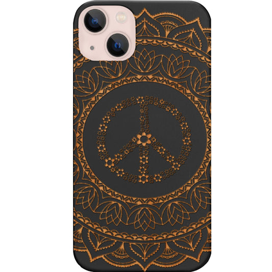 Peace Mandala - Engraved Phone Case for iPhone 15/iPhone 15 Plus/iPhone 15 Pro/iPhone 15 Pro Max/iPhone 14/
iPhone 14 Plus/iPhone 14 Pro/iPhone 14 Pro Max/iPhone 13/iPhone 13 Mini/
iPhone 13 Pro/iPhone 13 Pro Max/iPhone 12 Mini/iPhone 12/
iPhone 12 Pro Max/iPhone 11/iPhone 11 Pro/iPhone 11 Pro Max/iPhone X/Xs Universal/iPhone XR/iPhone Xs Max/
Samsung S23/Samsung S23 Plus/Samsung S23 Ultra/Samsung S22/Samsung S22 Plus/Samsung S22 Ultra/Samsung S21