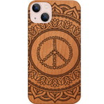 Peace Mandala - Engraved Phone Case