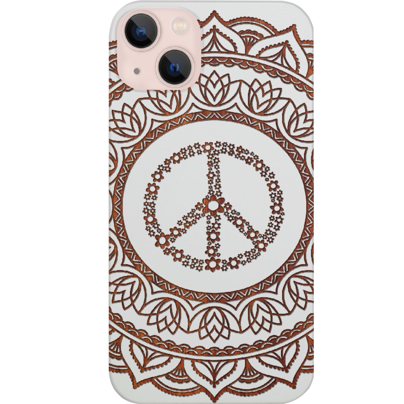 Peace Mandala - Engraved Phone Case for iPhone 15/iPhone 15 Plus/iPhone 15 Pro/iPhone 15 Pro Max/iPhone 14/
    iPhone 14 Plus/iPhone 14 Pro/iPhone 14 Pro Max/iPhone 13/iPhone 13 Mini/
    iPhone 13 Pro/iPhone 13 Pro Max/iPhone 12 Mini/iPhone 12/
    iPhone 12 Pro Max/iPhone 11/iPhone 11 Pro/iPhone 11 Pro Max/iPhone X/Xs Universal/iPhone XR/iPhone Xs Max/
    Samsung S23/Samsung S23 Plus/Samsung S23 Ultra/Samsung S22/Samsung S22 Plus/Samsung S22 Ultra/Samsung S21