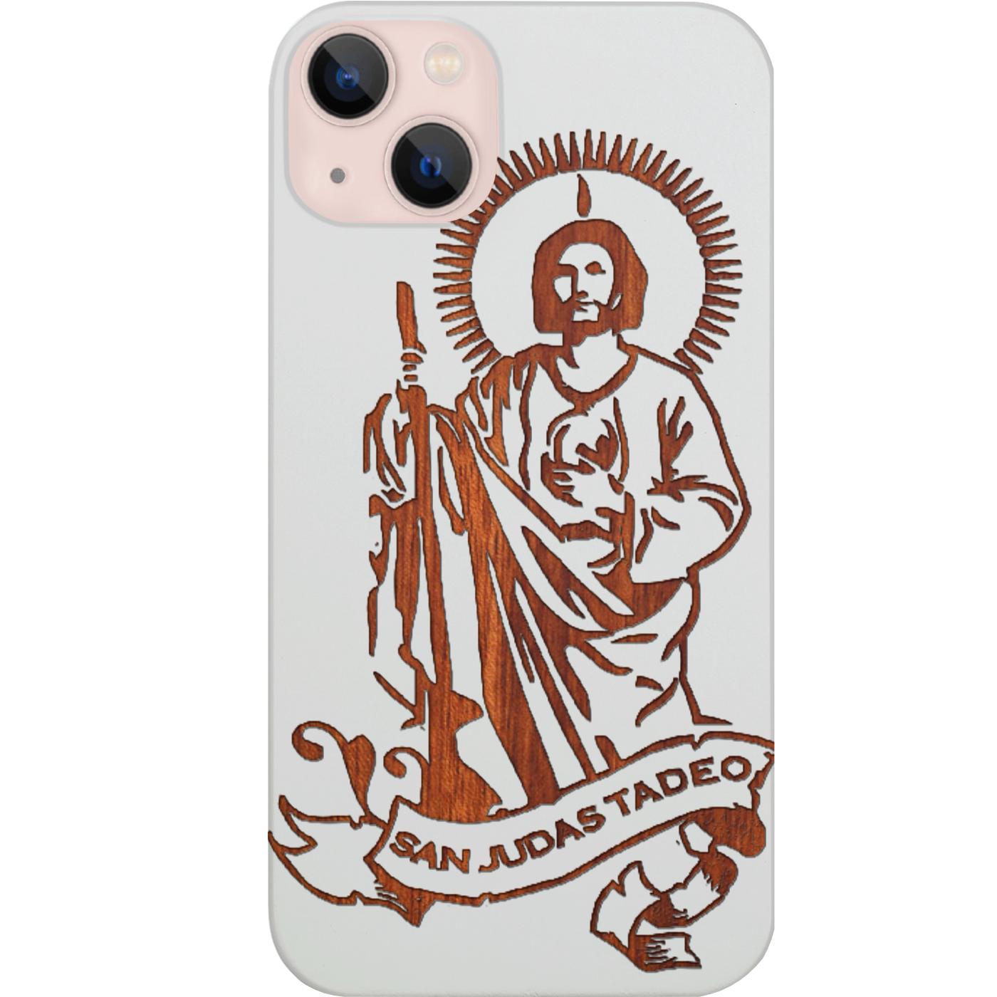 San Judas - Engraved Phone Case for iPhone 15/iPhone 15 Plus/iPhone 15 Pro/iPhone 15 Pro Max/iPhone 14/
    iPhone 14 Plus/iPhone 14 Pro/iPhone 14 Pro Max/iPhone 13/iPhone 13 Mini/
    iPhone 13 Pro/iPhone 13 Pro Max/iPhone 12 Mini/iPhone 12/
    iPhone 12 Pro Max/iPhone 11/iPhone 11 Pro/iPhone 11 Pro Max/iPhone X/Xs Universal/iPhone XR/iPhone Xs Max/
    Samsung S23/Samsung S23 Plus/Samsung S23 Ultra/Samsung S22/Samsung S22 Plus/Samsung S22 Ultra/Samsung S21