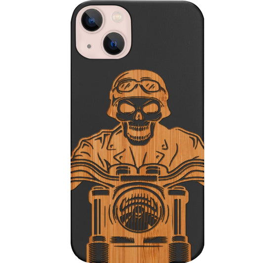 Skull on Motorcycle - Engraved Phone Case for iPhone 15/iPhone 15 Plus/iPhone 15 Pro/iPhone 15 Pro Max/iPhone 14/
iPhone 14 Plus/iPhone 14 Pro/iPhone 14 Pro Max/iPhone 13/iPhone 13 Mini/
iPhone 13 Pro/iPhone 13 Pro Max/iPhone 12 Mini/iPhone 12/
iPhone 12 Pro Max/iPhone 11/iPhone 11 Pro/iPhone 11 Pro Max/iPhone X/Xs Universal/iPhone XR/iPhone Xs Max/
Samsung S23/Samsung S23 Plus/Samsung S23 Ultra/Samsung S22/Samsung S22 Plus/Samsung S22 Ultra/Samsung S21