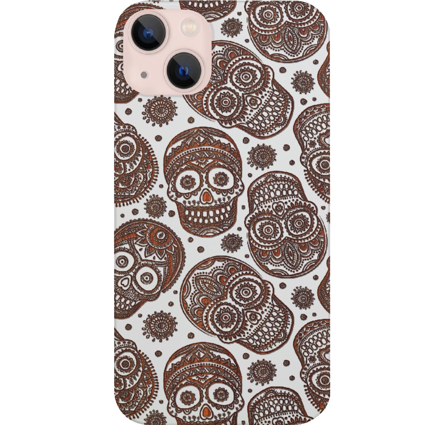 Skull Pattern - Engraved Phone Case for iPhone 15/iPhone 15 Plus/iPhone 15 Pro/iPhone 15 Pro Max/iPhone 14/
    iPhone 14 Plus/iPhone 14 Pro/iPhone 14 Pro Max/iPhone 13/iPhone 13 Mini/
    iPhone 13 Pro/iPhone 13 Pro Max/iPhone 12 Mini/iPhone 12/
    iPhone 12 Pro Max/iPhone 11/iPhone 11 Pro/iPhone 11 Pro Max/iPhone X/Xs Universal/iPhone XR/iPhone Xs Max/
    Samsung S23/Samsung S23 Plus/Samsung S23 Ultra/Samsung S22/Samsung S22 Plus/Samsung S22 Ultra/Samsung S21