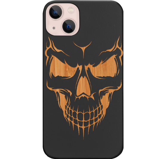 Smiling Skull - Engraved Phone Case for iPhone 15/iPhone 15 Plus/iPhone 15 Pro/iPhone 15 Pro Max/iPhone 14/
iPhone 14 Plus/iPhone 14 Pro/iPhone 14 Pro Max/iPhone 13/iPhone 13 Mini/
iPhone 13 Pro/iPhone 13 Pro Max/iPhone 12 Mini/iPhone 12/
iPhone 12 Pro Max/iPhone 11/iPhone 11 Pro/iPhone 11 Pro Max/iPhone X/Xs Universal/iPhone XR/iPhone Xs Max/
Samsung S23/Samsung S23 Plus/Samsung S23 Ultra/Samsung S22/Samsung S22 Plus/Samsung S22 Ultra/Samsung S21