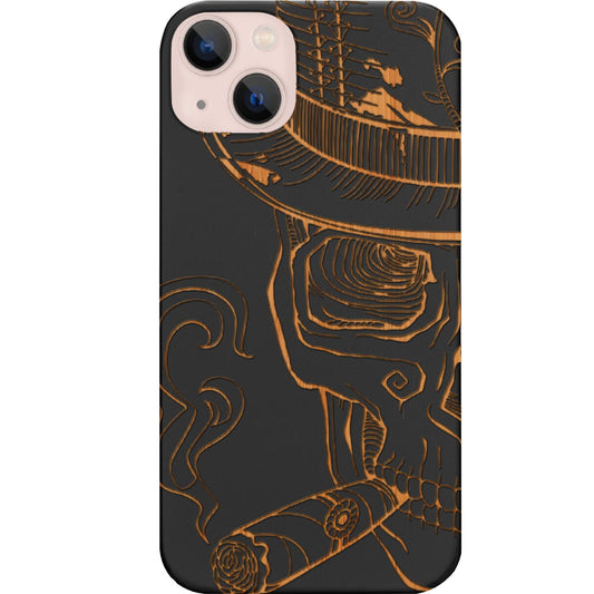 Smoking Skull - Engraved Phone Case for iPhone 15/iPhone 15 Plus/iPhone 15 Pro/iPhone 15 Pro Max/iPhone 14/
iPhone 14 Plus/iPhone 14 Pro/iPhone 14 Pro Max/iPhone 13/iPhone 13 Mini/
iPhone 13 Pro/iPhone 13 Pro Max/iPhone 12 Mini/iPhone 12/
iPhone 12 Pro Max/iPhone 11/iPhone 11 Pro/iPhone 11 Pro Max/iPhone X/Xs Universal/iPhone XR/iPhone Xs Max/
Samsung S23/Samsung S23 Plus/Samsung S23 Ultra/Samsung S22/Samsung S22 Plus/Samsung S22 Ultra/Samsung S21
